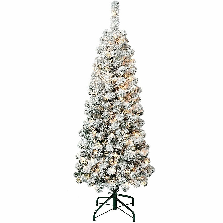 National Tree Company National Tree Acacia Christmas Tree - Green Christmas Theme - Vertical - 1 Each (729083275074)
