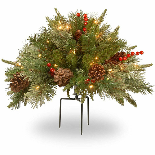 National Tree Company National Tree Colonial Christmas Urn Filler Fir - Urn1 Each (729083537554)