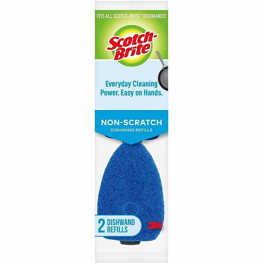 Scotch-Brite Non-Scratch Dishwand Pads (48312RSCRRP)
