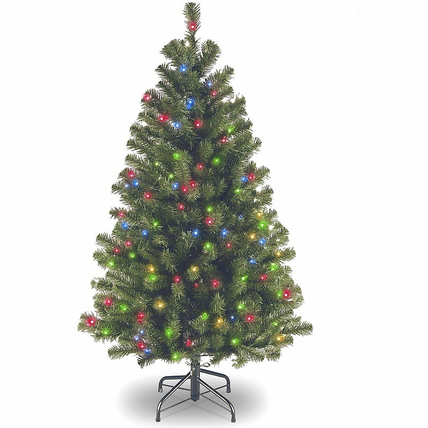 National Tree Company National Tree North Valley Spruce Christmas Tree - Green Christmas Theme - Vertical - 1 Each (729083548581)