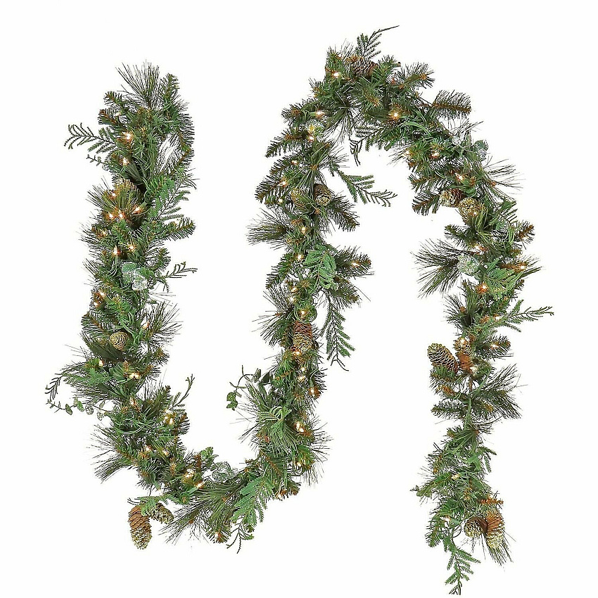 National Tree Company National Tree Decorative Garland - Green Christmas Theme - 1 Each (729083448171)