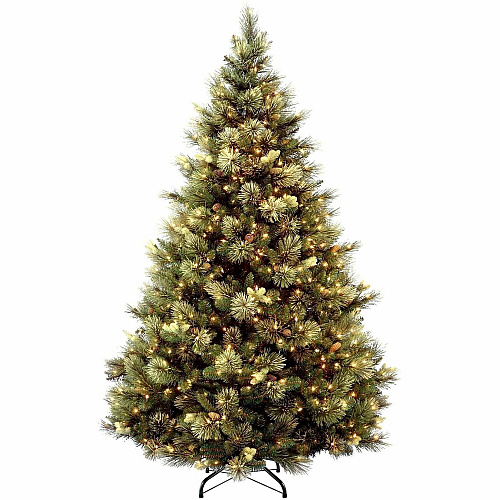 National Tree Company National Tree Carolina Pine Christmas Tree - Green Christmas Theme - Vertical - 1 Each (729083950117)