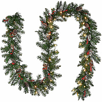 National Tree Company National Tree Decorative Garland - Green Christmas Theme - 1 Each (729083133633)