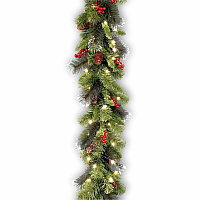 National Tree Company National Tree Crestwood Spruce Decorative Garland - Green Christmas Theme - 1 Each (729083173752)