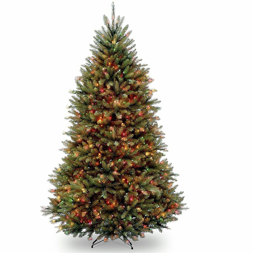 National Tree Company National Tree Dunhill Fir Christmas Tree - Green Christmas Theme - Vertical - 1 Each (729083060694)