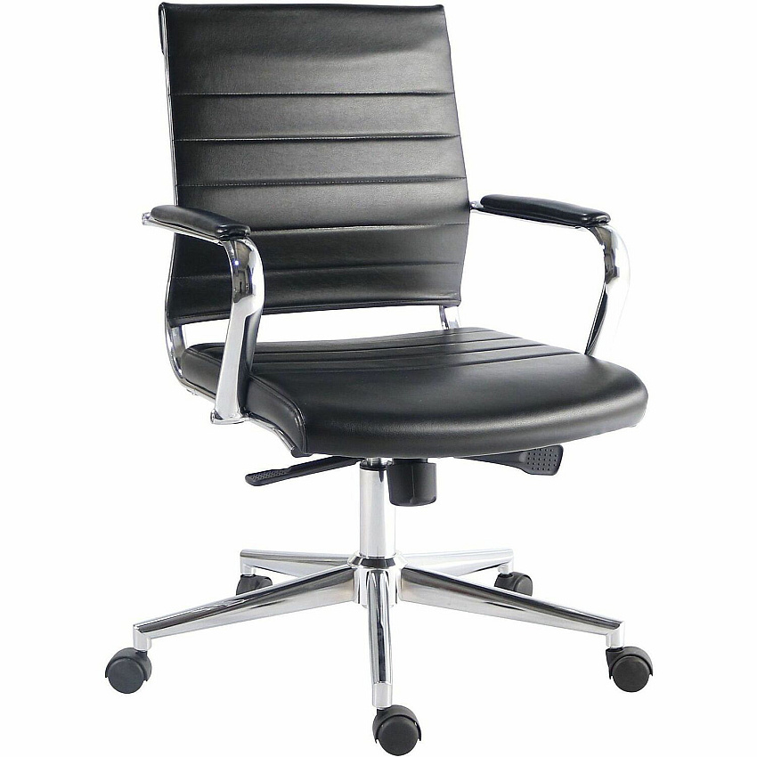 Lorell Tempo Modern Mid-Back Manager Chair (63221)