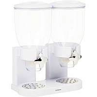 Mind Reader Double Cereal Dispenser (CEREALD2WHT)