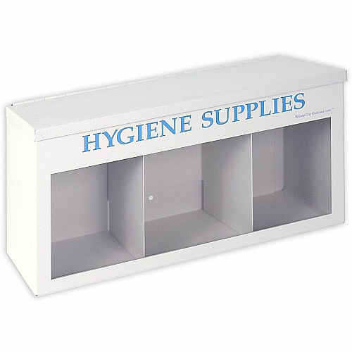 Victor Hygiene Station Wall Mountable, Adjustable Divider, Durable - White - Steel - 1 Each (PB3300)