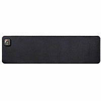 Victor Heetz Small Heated Desk Pad 27.6" Width - Faux Leather - Black - 1 Each (HTZ210)
