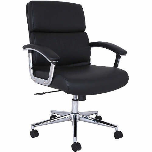 Lorell Vuelo Modern Bonded-Leather Office Chairs (20028)