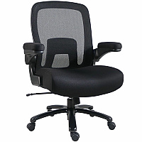 Lorell Big & Tall Flip Arm Chair (40220)