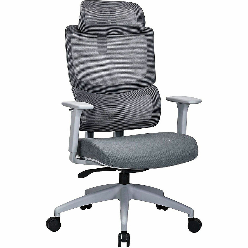 Lorell Ripley High Mesh-Back Chair with Articulating Lumbar Support (63203)