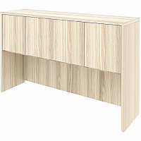 Lorell Essentials 3-Door Stack-On Hutch (66318)