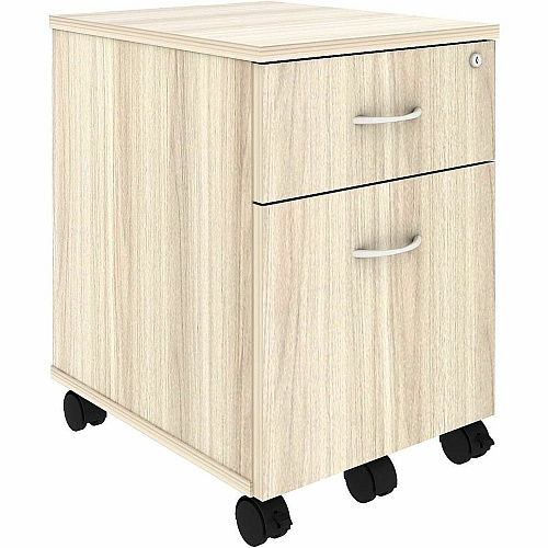 Lorell Essentials 2-Drawer Mobile Pedestal (66327)