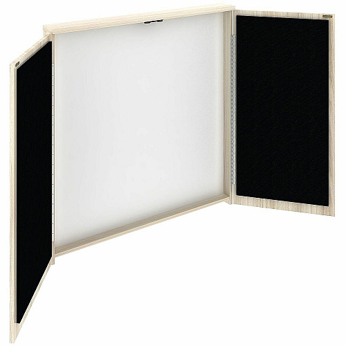 Lorell Dry-Erase Whiteboard Presentation Cabinet (66345)