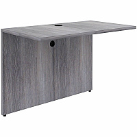 Lorell Weathered Charcoal Laminate Desking (69529)