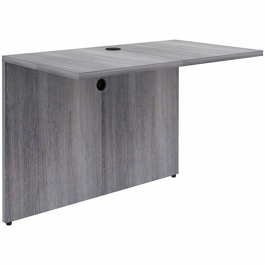 Lorell Weathered Charcoal Laminate Desking (69529)