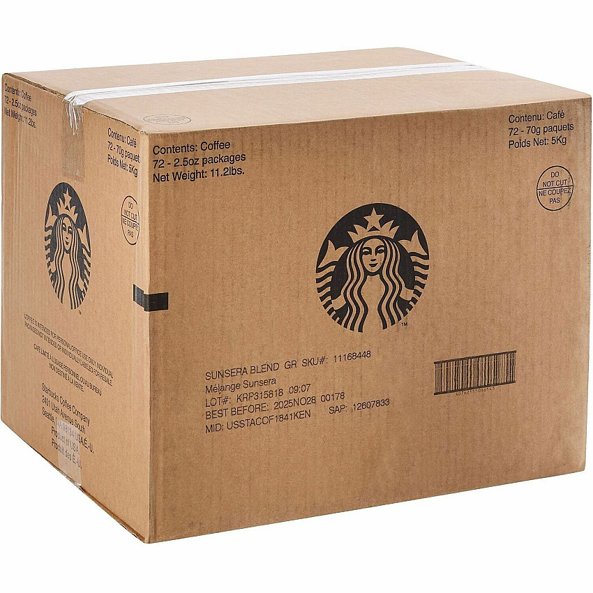 Starbucks Sunsera Blend Ground Coffee (06614CT)