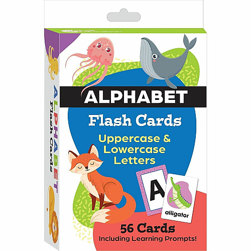 Shell Education Teacher Created Materials Alphabet Flash Cards Theme/Subject: Fun - Skill Learning: Alphabet, Practice, Uppercase Letters, Lowercase Letters, Flipping, Sorting - 3-8 Year - 1 Each (155897)