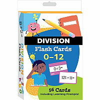 Shell Education Teacher Created Materials Division Flash Cards Theme/Subject: Fun - Skill Learning: Division, Sorting, Practice, Flipping - 6-13 Year - 1 Each (155918)