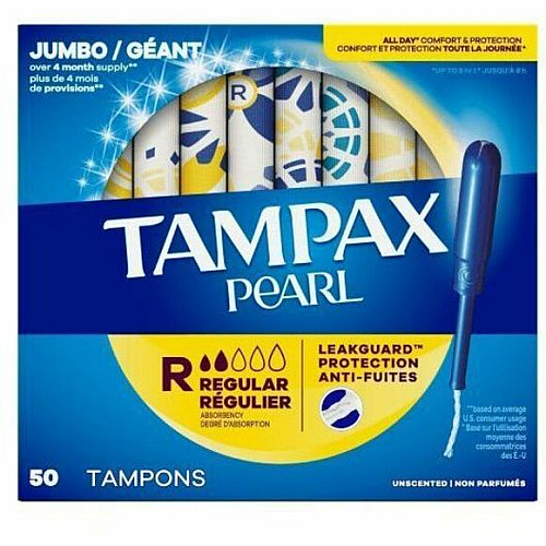 Tampax Pearl Regular Tampons (71898)