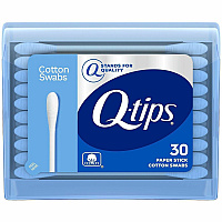 Soapbox Q-tips Original Cotton Swabs Compact Travel Pack (22127)