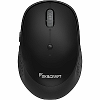 SKILCRAFT® 2.40GHz Wireless Computer Mouse Wireless - Radio Frequency - 2.40 GHz - Black - USB 2.0 - Scroll Wheel - Symmetrical - 1 x AA Battery Supported - 1 Each (410772)