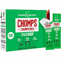 CHOMPS Chomplings Jalepeno Beef Jerky Sticks (LCJ24)