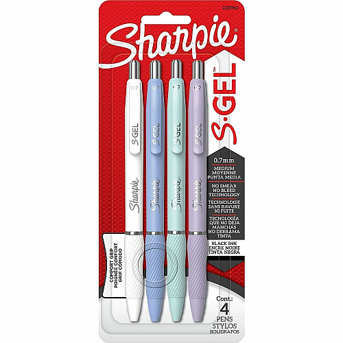 Sharpie S-Gel, Trending Colors, Medium Point (0.7mm) (2220963)