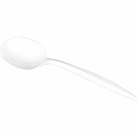 karat Soup Spoon Med-weight/White (U2007W)