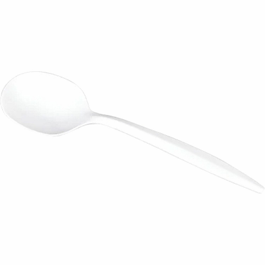karat Soup Spoon Med-weight/White (U2007W)