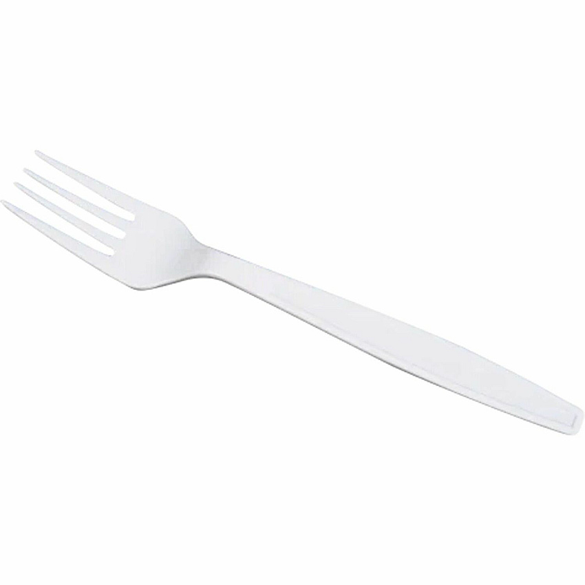 karat Wrapped Fork, Heavy-Weight/White (U3530W)
