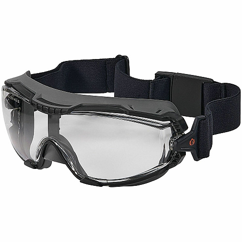Ergodyne Skullerz ARKYN Anti-Scratch & Enhanced Anti-Fog Safety Recommended for: Indoor/Outdoor, Construction, Carpentry, Woodworking, Landscaping - Fog, Impact, Ultraviolet, UVA, UVB, UVC, Eye, Dust, Debris, Liquid, Particulate, ... Protection -  (60312)