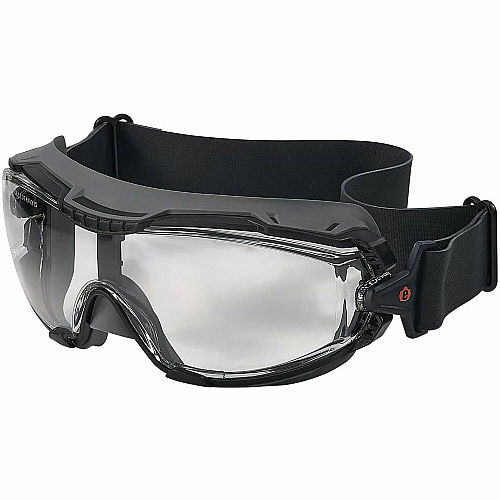 Ergodyne Skullerz ARKYN Anti-Scratch & Enhanced Anti-Fog Safety Recommended for: Indoor/Outdoor, Construction, Carpentry, Woodworking, Demolition, Landscaping - Impact, Fog, Ultraviolet, UVA, UVB, UVC, Dust, Debris, Liquid, Particulate, Eye, ... P (60314)