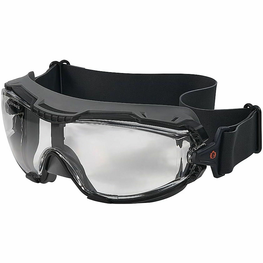 Ergodyne Skullerz ARKYN Anti-Scratch & Enhanced Anti-Fog Safety Recommended for: Indoor/Outdoor, Construction, Carpentry, Woodworking, Demolition, Landscaping - Impact, Fog, Ultraviolet, UVA, UVB, UVC, Dust, Debris, Liquid, Particulate, Eye, ... P (60314)