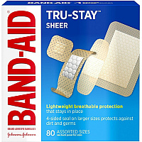 MERCHANDISE BAND-AID Sheer Adhesive Bandages (46691)
