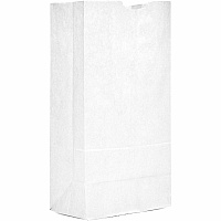 AJM #16 White Paper Grocery Bags (WB16NP5CES)