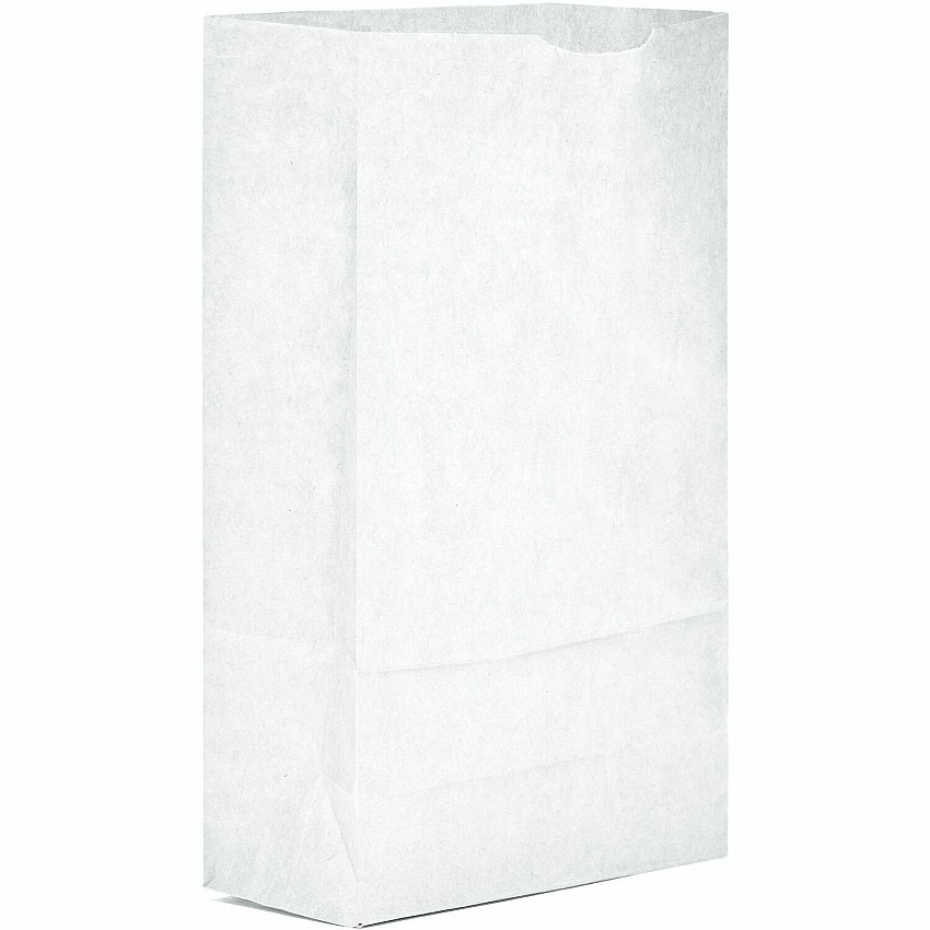 AJM #6 White Paper Grocery Bags (WB06NP5CES)