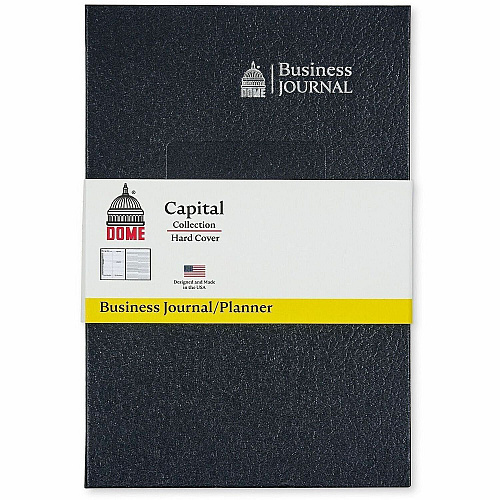 Dome Business Journal - 5 x 8 Inch Hardcover Professional Planner Notebook (40000)