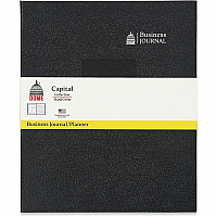 Dome Business Journal - 8 x 10 Inch Hardcover Professional Planner Notebook (40004)