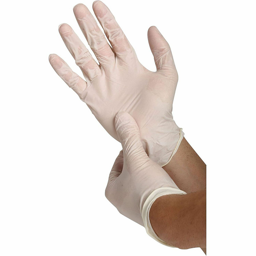 Genuine Joe Powder-Free Latex Work Gloves (15439CT)