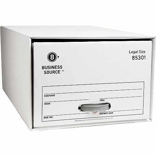 Business Source Drawer Storage Boxes (85301)