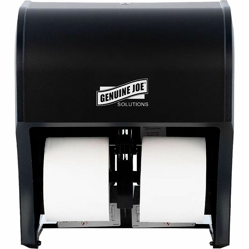 Genuine Joe Solutions 4-Roll Bath Tissue Dispenser (98214)