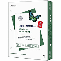 Hammermill Premium 3-Hole Laser Print 24 lb. Paper (107681CT)
