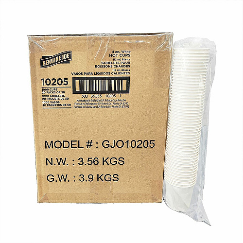 Genuine Joe 4oz Hot-and-Cold Beverage Cups (10205)