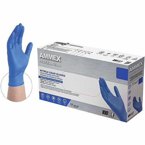 Ammex Nitrile Powder-Free Exam Gloves (ACNPF42100)