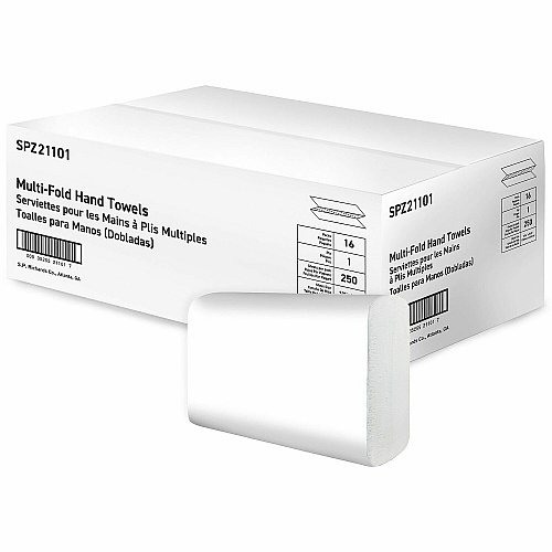 Special Buy Paper Towels Multi-Fold 250 Sheets White (21101)