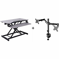 Rocelco R VADRG-DM2 Sit-to-Stand Bundle