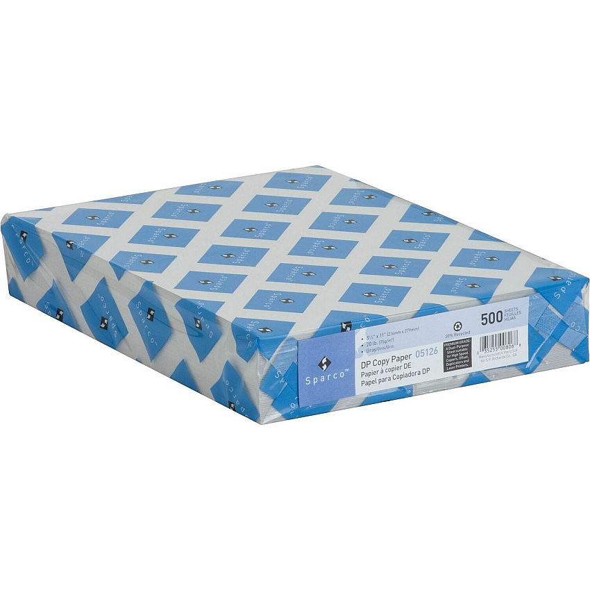 Sparco Premium Grade Pastel Color Copy Paper (05126CT)