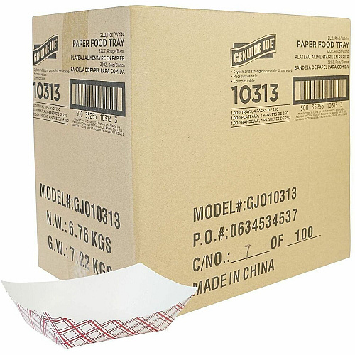 Genuine Joe Paper Food Tray (10313)